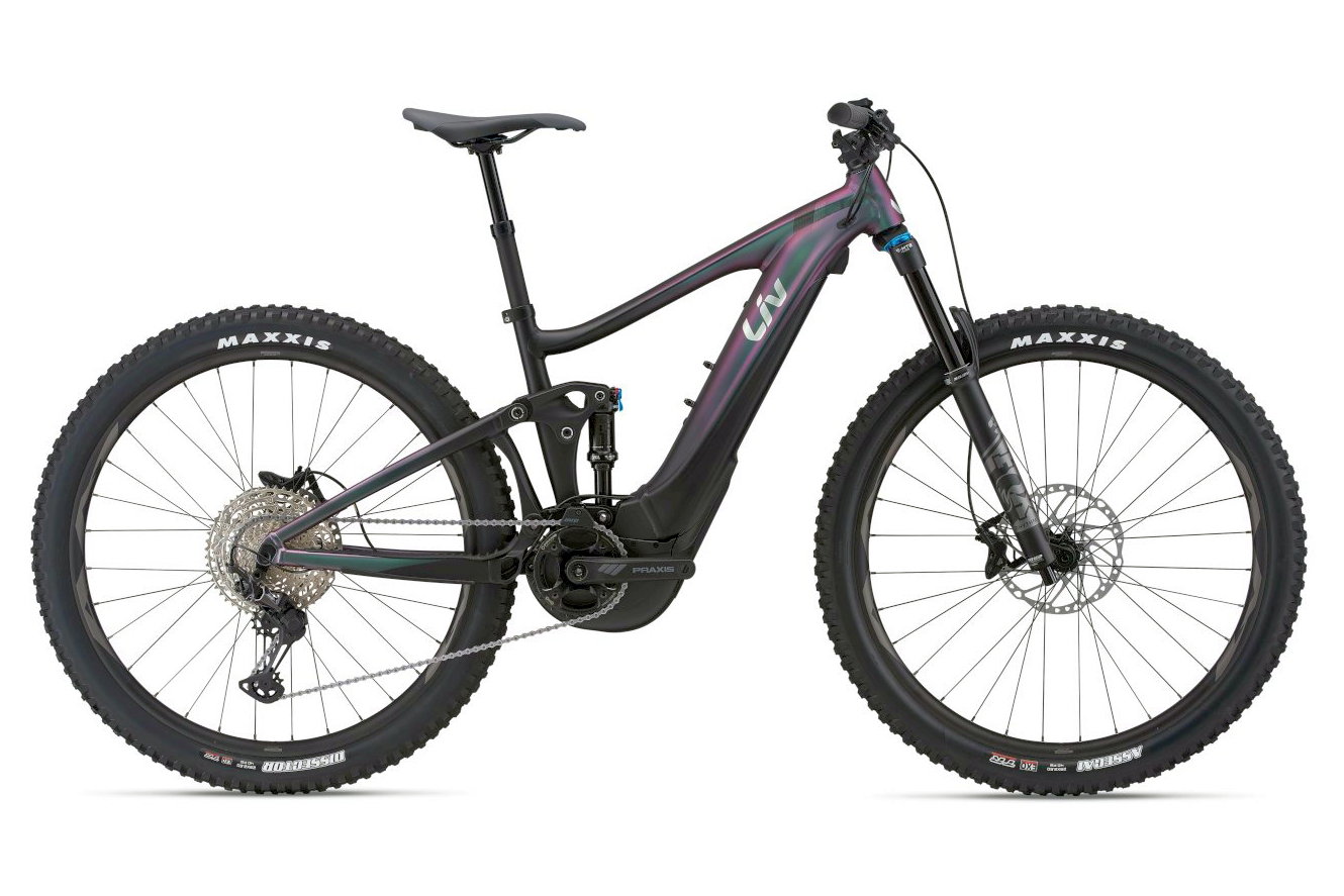 Liv Intrigue X E+ 2 Diamant dark iridescent / black matt, 29" - M