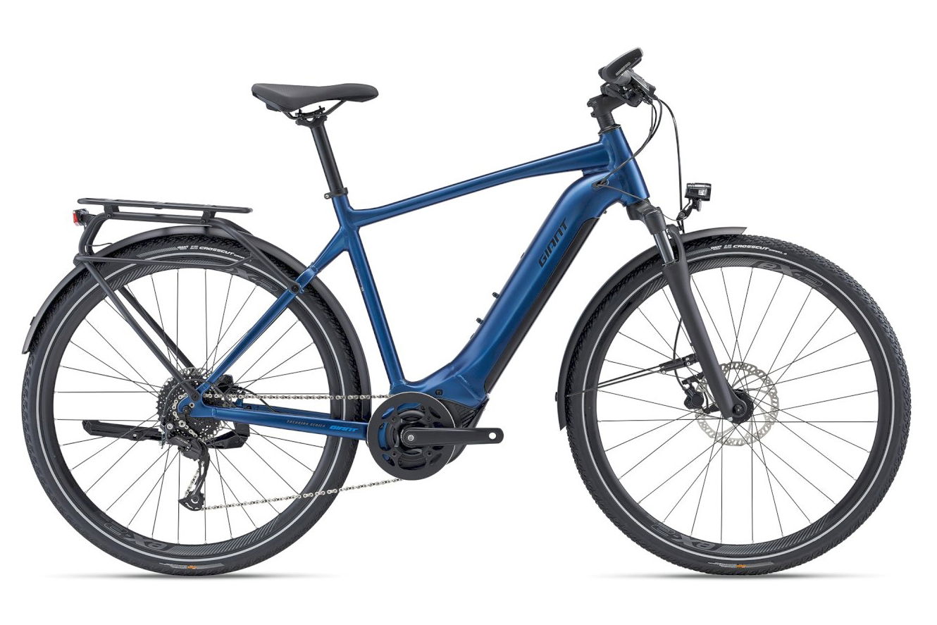 GIANT Explore E+ 2 RD Evo GTS metallic navy / black satin-gloss, 28" - S