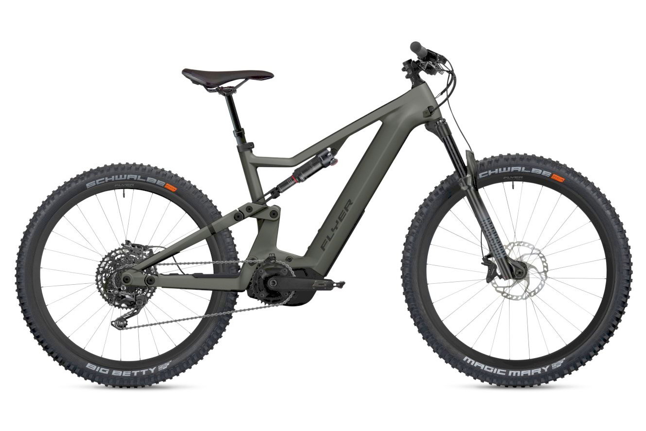 FLYER Uproc X 2.10 630Wh Gents schwarz, L