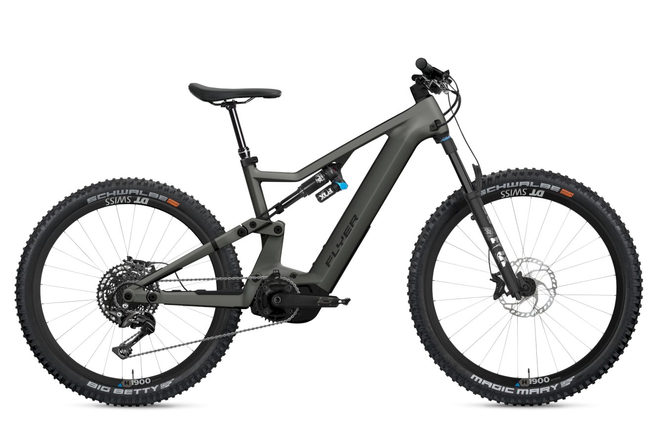 FLYER Uproc X 8.70 750Wh Gents schwarz, L