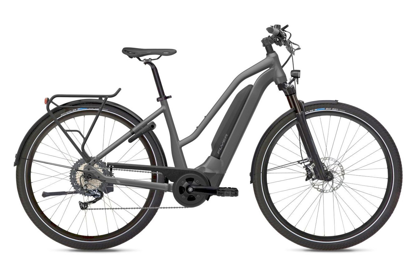 FLYER Upstreet5 5.10 630Wh Mixed grau, 28" - M