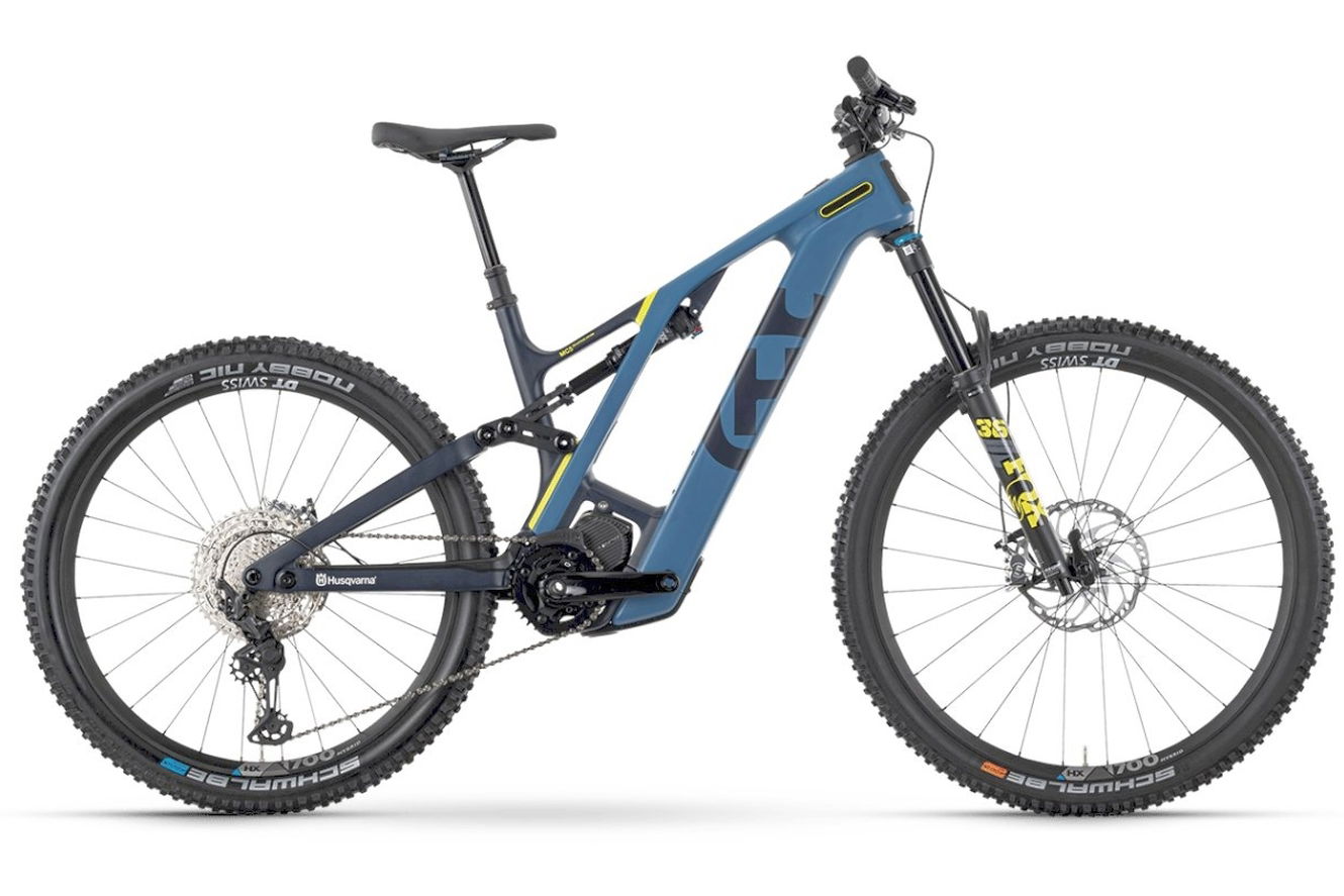 Husqvarna E-bicycles Mountain Cross MC5 XT Unisex light blue / dark blue, 49 cm - XL