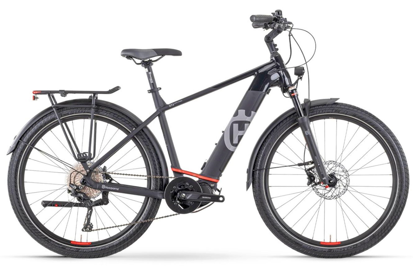 Husqvarna E-bicycles Gran Tourer GT3 XT Herren black, 55 cm (27,5") - L