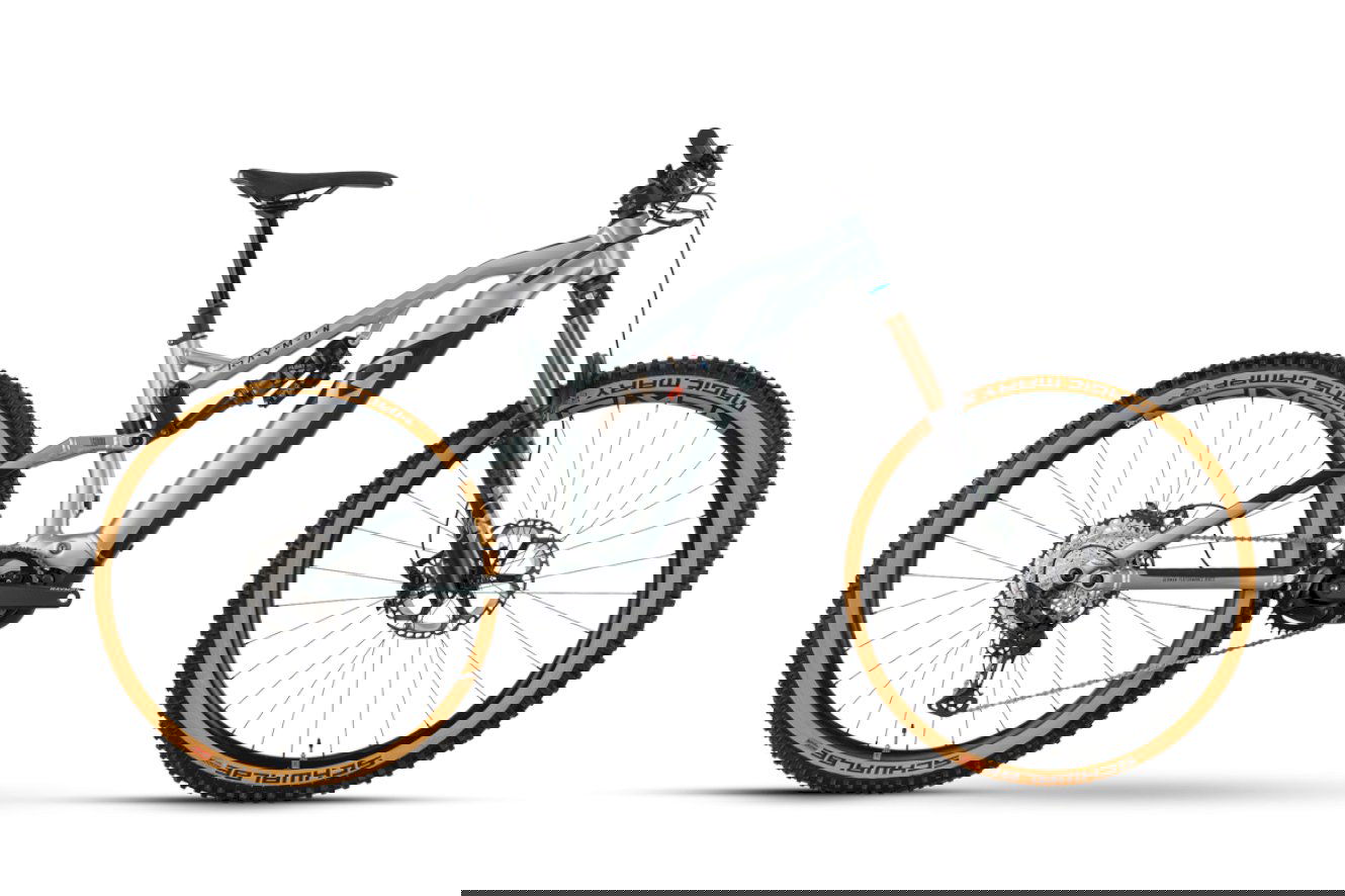 R Raymon TrailRay 160E 11.0 Diamant pistaccio / black, 46 cm (29") - L