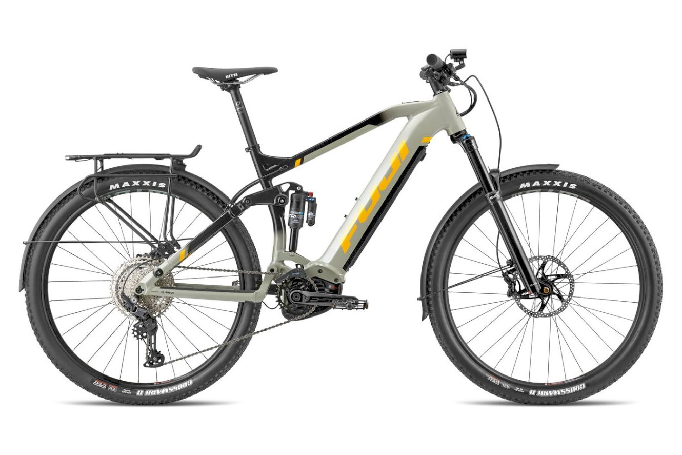 Fuji BLACKHILL EVO 29 EQP Fullsuspension Wet gray/ black gradient, 48 cm (19")