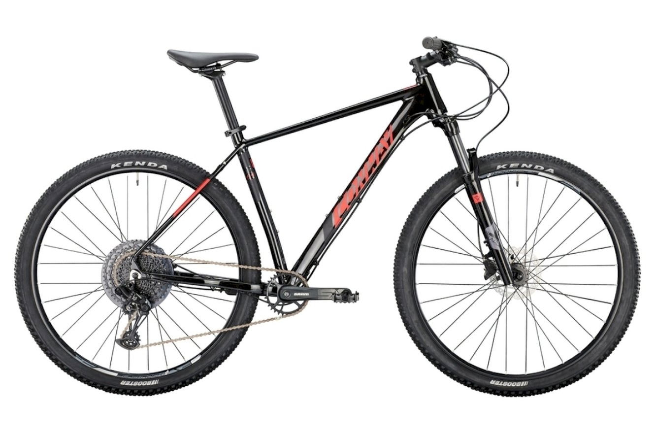 Conway MS 6.9 Hardtail black metallic / red metallic matt, 56 cm (29")