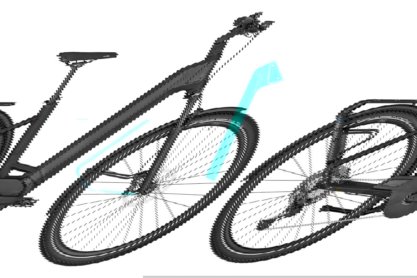 Bergamont E-Ville SUV Elite Wave shiny turquoise, 50 cm (28")