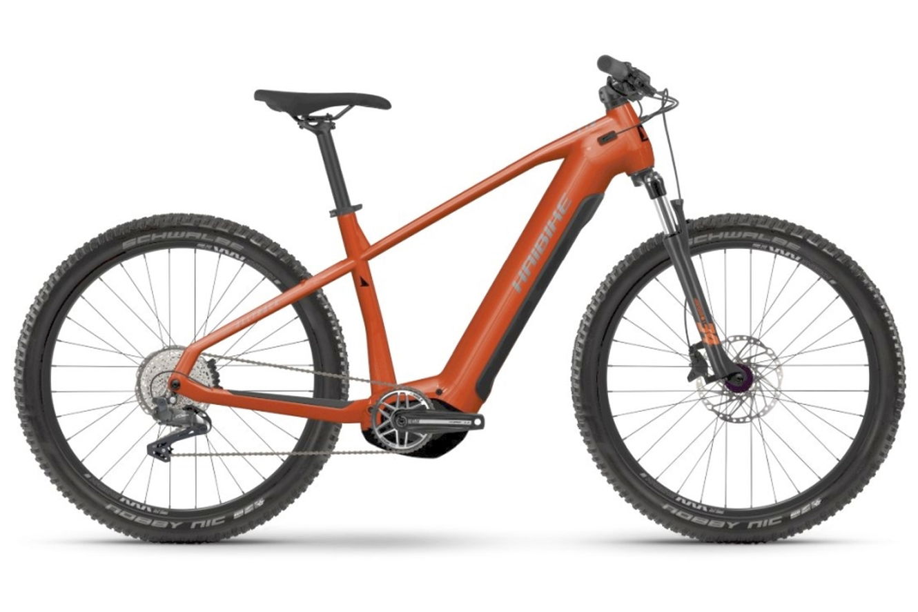 Haibike AllTrack 6 27.5 High papaya/titan - gloss, 45 cm (27,5")