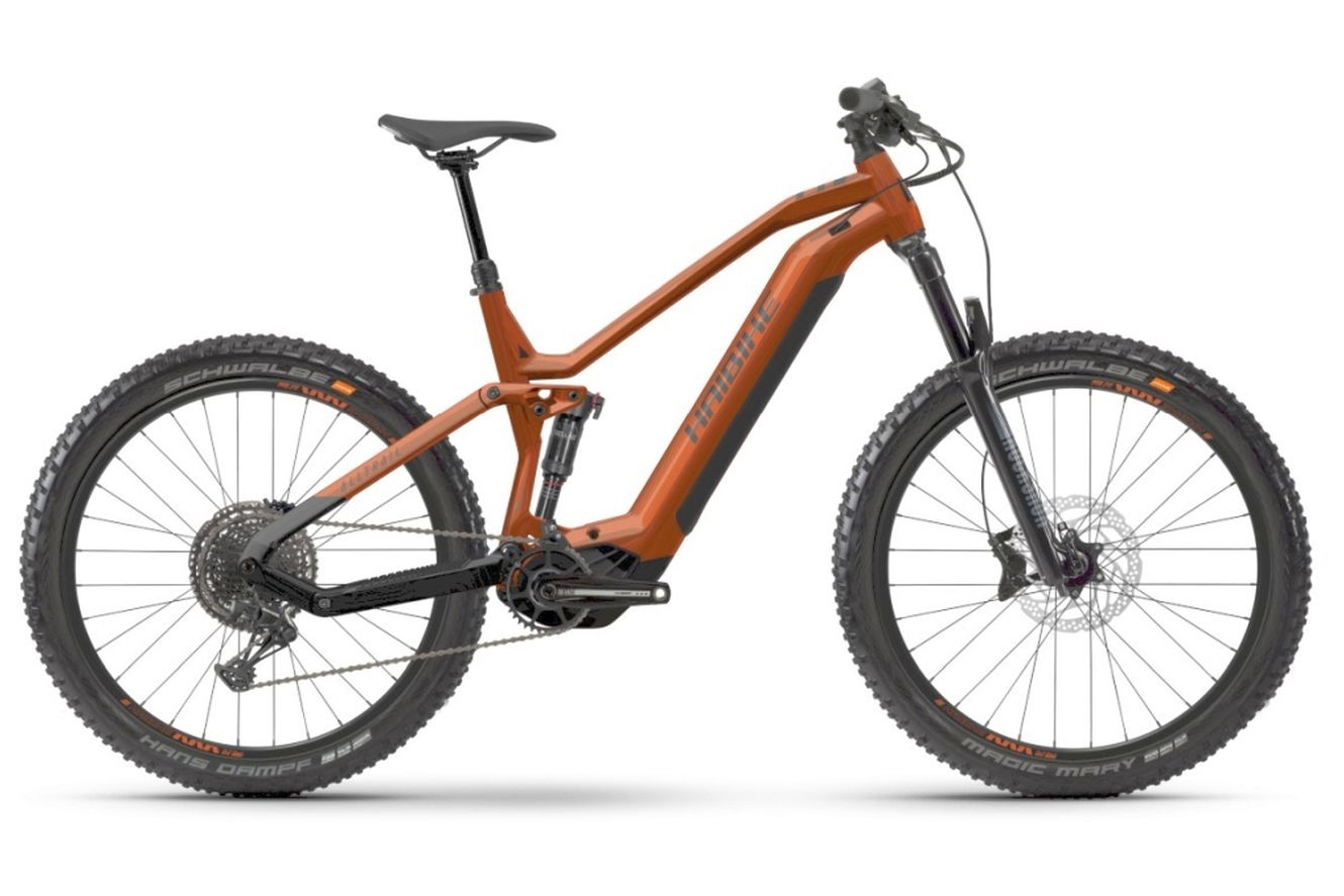 Haibike ALLTRAIL 6 29 MTB Fully papaya/black - gloss, 47 cm (29")